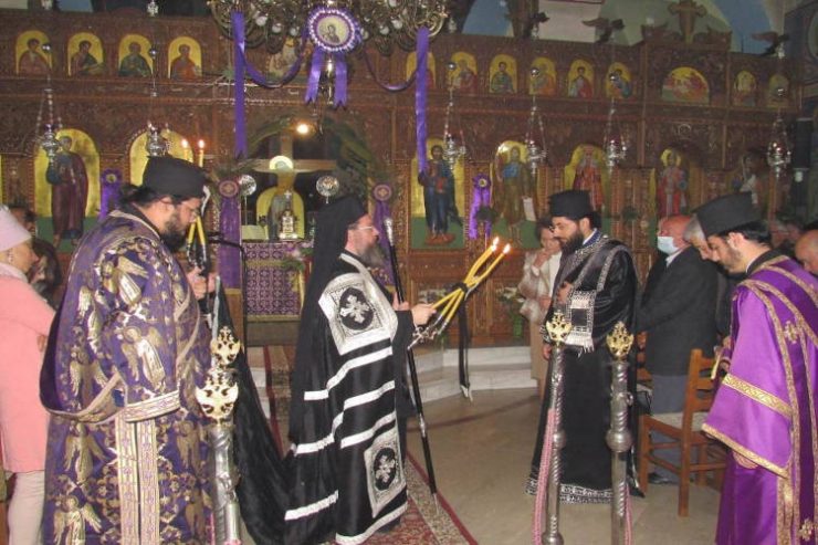Η Ακολουθία του Νυμφίου στον Ιερό Ναό Αγίου Θωμά Αγρινίου
