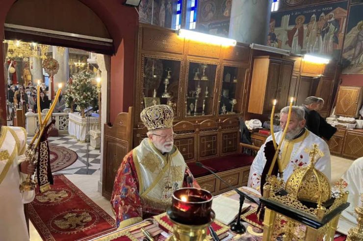 Η εορτή του Αγίου Μεγαλομάρτυρος Γεωργίου του Τροπαιοφόρου στη Νέα Ιωνία