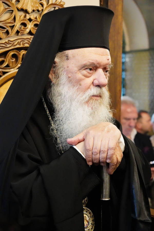 Οικουμενικός Πατριάρχης και Αρχιεπίσκοπος Ιερώνυμος στον Ιερό Ναό Αγίου Νικολάου Πτωχοκομείου