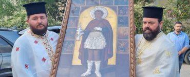 Υποδοχή Ιεράς Εικόνος Αγίου Φανουρίου στη Νέα Κηφισιά