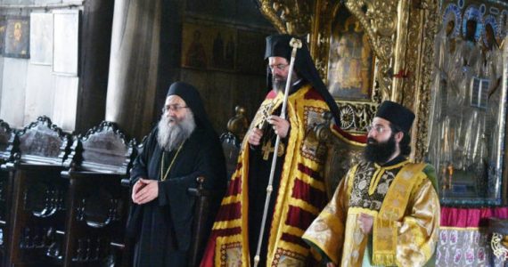 Ο Μαρωνείας Παντελεήμων στην Ιερά Μονή Ιβήρων Αγίου Όρους
