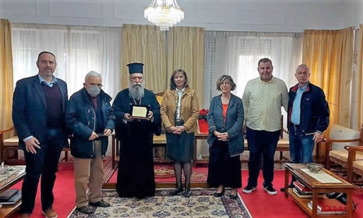 Το Ινστιτούτο Σπάρτης τίμησε τον Μητροπολίτη Ευστάθιο για τη συμβολή του στην εδραίωση του Πανεπιστημίου στη Σπάρτη