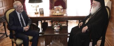 Συνάντηση Αρχιεπισκόπου με τον Πρωθυπουργό Ιωάννη Σαρμά