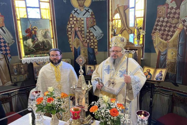 Η Κυριακή των Οσίων Αγιορειτών Πατέρων στη Μητρόπολη Λαρίσης