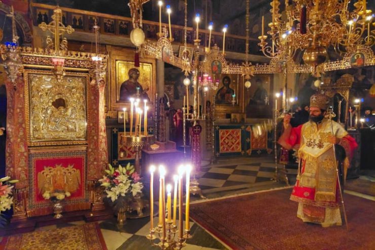 Η Εορτή της Υπεραγίας Θεοτόκου του Άξιον Εστιν στο Άγιον Όρος
