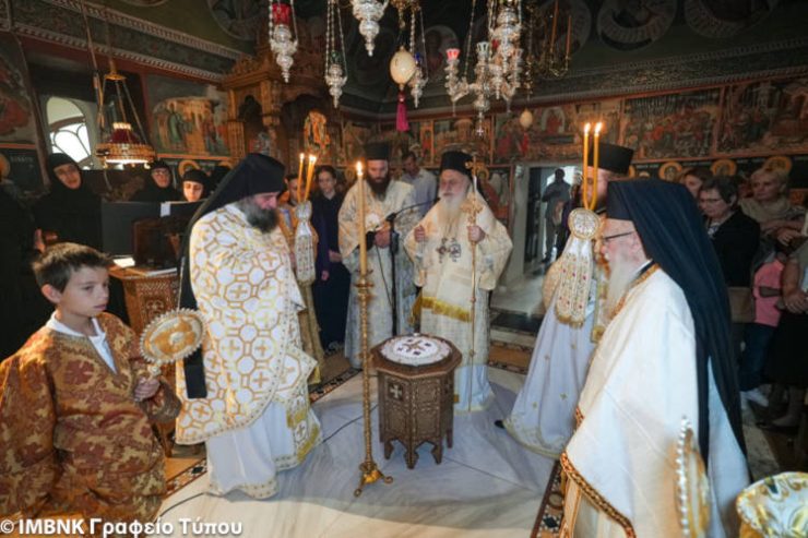 Εορτή Αγίας Φεβρωνίας στην Ιερά Μονή Αγίων Πάντων Παλατιτσίων