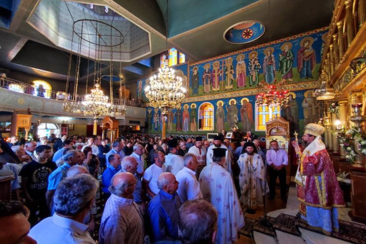 Η Σύναξη των Αγίων Αποστόλων στο Αγγελόκαστρο