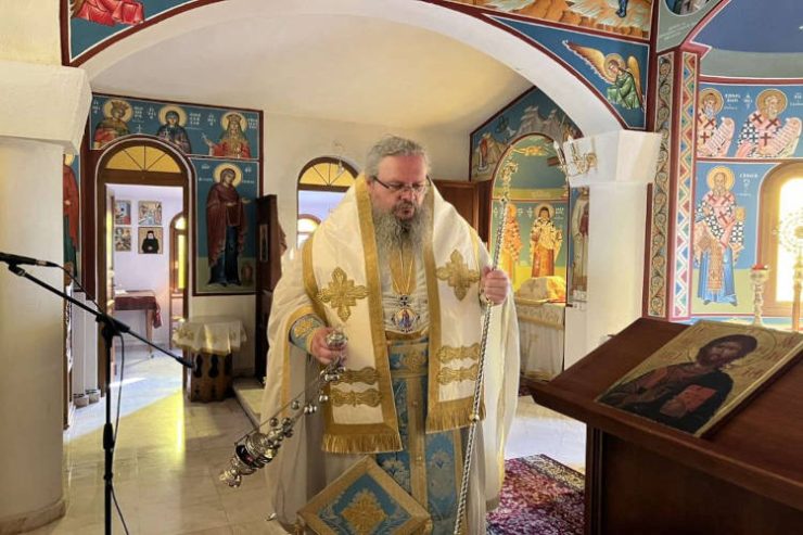 Κυριακή Δ´ Ματθαίου στην Ιερά Μονή Ευαγγελισμού της Θεοτόκου Πυργετού