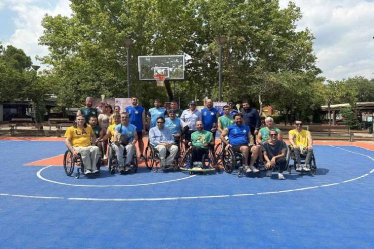 Με την υποστήριξη της Μητροπόλεως Ιλίου το 3on3 streetball με αμαξίδιο στα Άνω Λιόσια