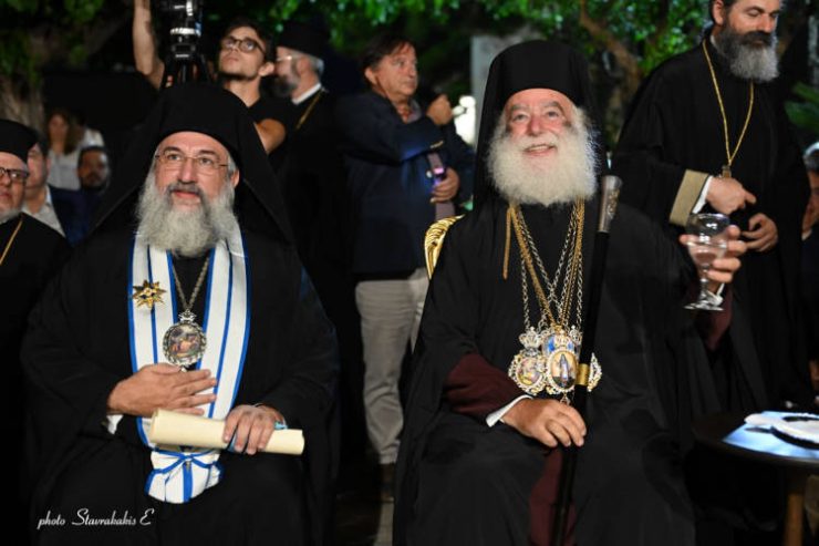 Η Εκκλησία της Κρήτης τίμησε τον Πατριάρχη Αλεξανδρείας Θεόδωρο στην Ιερά Μονή Αγκαράθου