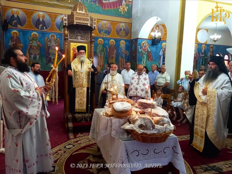 Εορτασμός Μεταμορφώσεως του Σωτήρος στην ενορία Συκεών Άρτης
