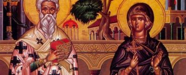 Αγρυπνία Αγίων Κυπριανού και Ιουστίνης στη Νέα Αμισό Δράμας Εορτή Αγίου Κυπριανού στο Ηράκλειο Αττικής 2 Οκτωβρίου: Άγιος Κυπριανός ο Ιερομάρτυρας και Αγία Ιουστίνη