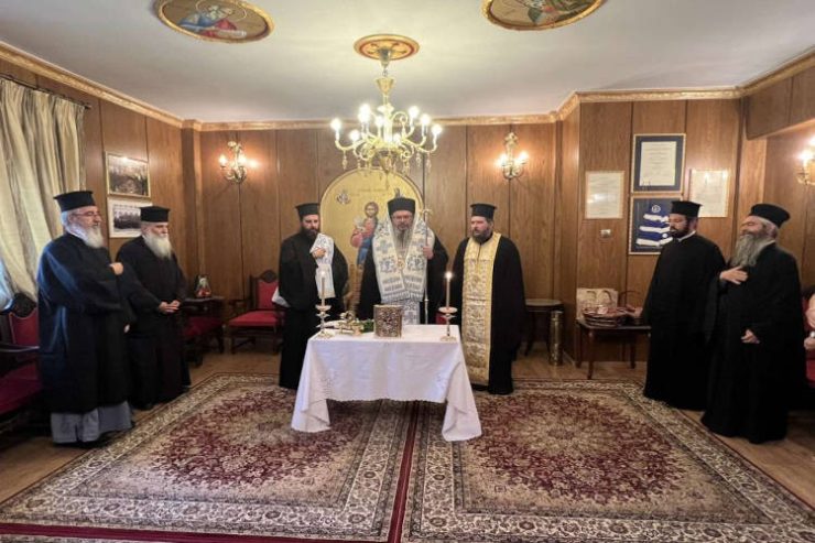 Επί τη πρώτη του νέου έτους στη Μητρόπολη Λαρίσης