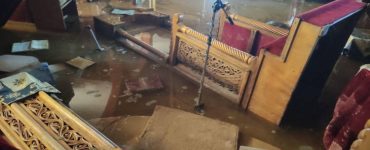 Αποκαλύφθηκε το μέγεθος της καταστροφής στον πλημμυρισμένο Ιερό Ναό Αγίου Αθανασίου Κουλουρίου