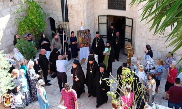 Η Μνήμη της Αποτομής της Κεφαλής του Τιμίου Προδρόμου στο Πατριαρχείο Ιεροσολύμων