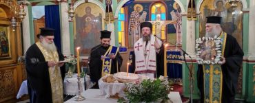 Αγιασμός για την έναρξη της νέας χρονιάς στο Κοινωνικό Φροντιστήριο και στο Συσσίτιο Απόρων στο Αγρίνιο