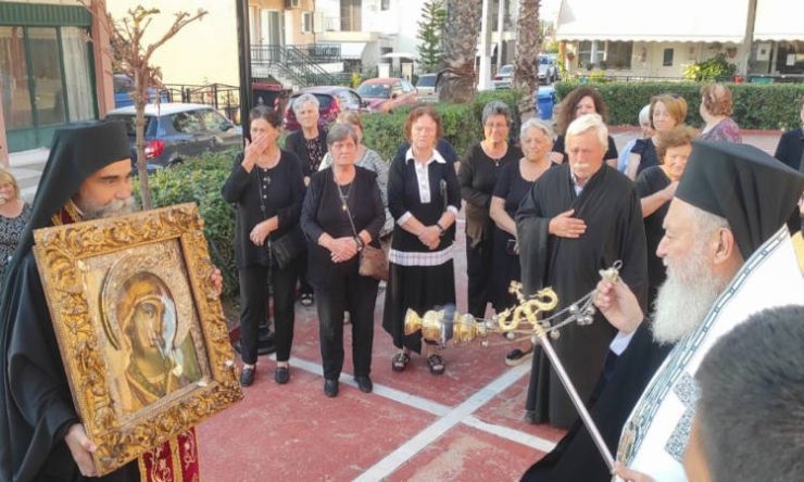 Ημέρα τιμής στην Παναγία στη Μητρόπολη Χαλκίδος