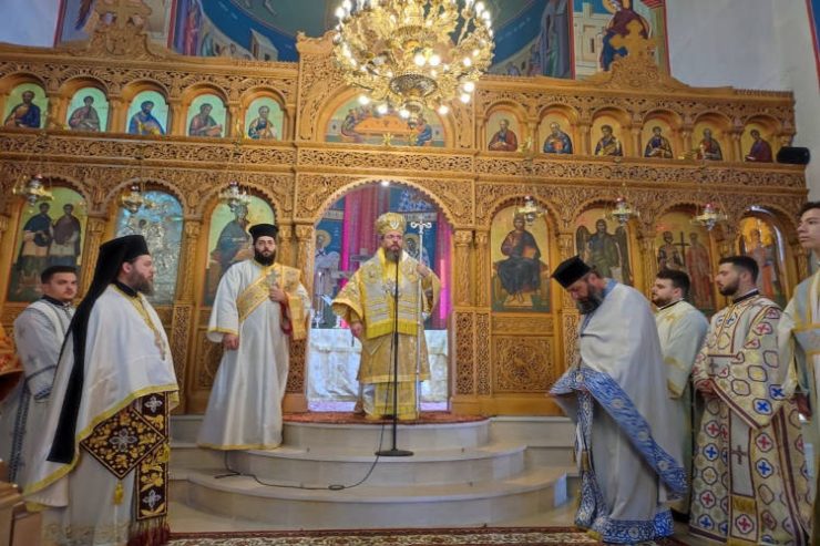 Ο Μητροπολίτης Αιτωλίας στο Καινούργιο Αιτωλοακαρνανίας