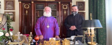 Συνάντηση Πατριάρχου Αλεξανδρείας με τον Πατριαρχικό Επίτροπο Κισανγκάνι