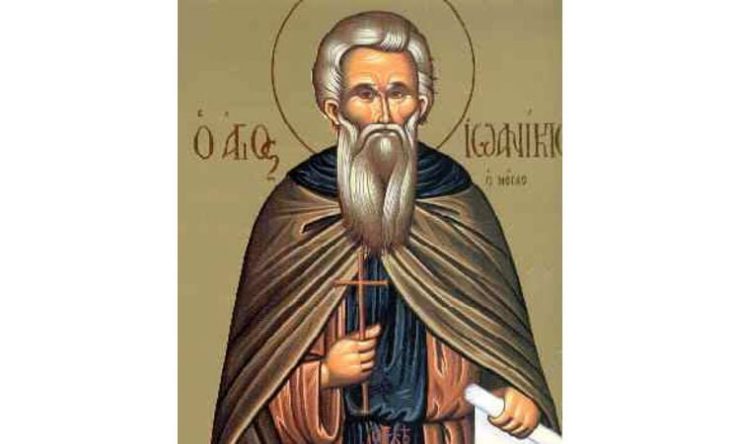 4 Νοεμβρίου: Όσιος Ιωαννίκιος ο Μεγάλος «ο εν Ολύμπω»
