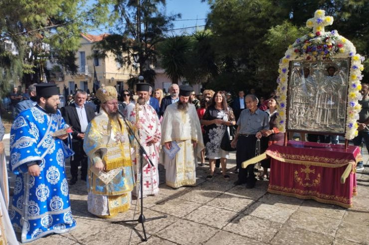 Η εορτή των Παμμεγίστων Ταξιαρχών στο Αιτωλικό