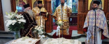Ο Αιτωλίας και Ακαρνανίας Δαμασκηνός στη Λεύκα Αγρινίου
