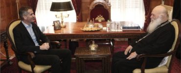 Συνάντηση Αρχιεπισκόπου με τον Δήμαρχο Αθηναίων Κώστα Μπακογιάννη