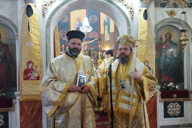 Χειροτονία του πρώτου εθελοντού Κληρικού στη Μητρόπολη Αιτωλίας