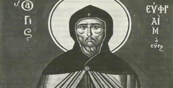 Αγρυπνία Οσίου Εφραίμ του Σύρου στα Σπάτα 28 Ιανουαρίου: Όσιος Εφραίμ ο Σύρος