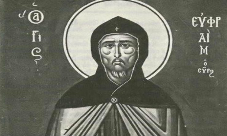 Αγρυπνία Οσίου Εφραίμ του Σύρου στα Σπάτα 28 Ιανουαρίου: Όσιος Εφραίμ ο Σύρος