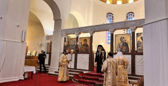 Ο Αρχιεπίσκοπος στην εις Διάκονον χειροτονία του Σωτήριου Κουτσούρη