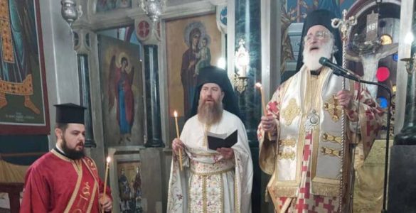 Θεία Λειτουργία στην Άνω Βιάννο