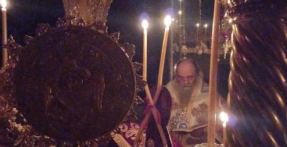Χριστούγεννα του Μητροπολίτου Δράμας στο Άγιον Όρος