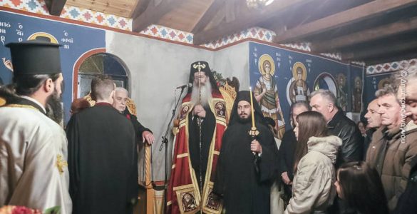 Κουρά νέου μοναχού στην Ιερά Μονή Αγίου Αθανασίου Περιβλέπτου Δυτικής Φθιώτιδος