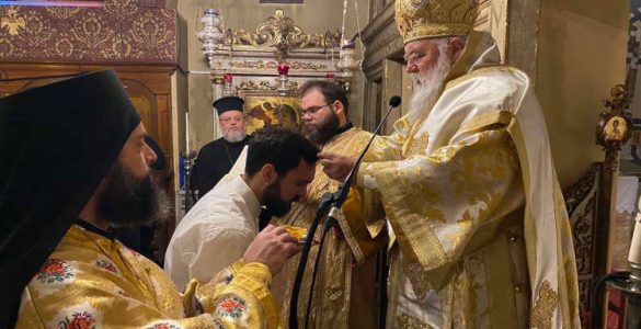 Κουρά Μοναχού στην Ιερά Μονή Αγίων Θεοδώρου του Τήρωνος και Αγίου Γεωργίου Κερκύρας