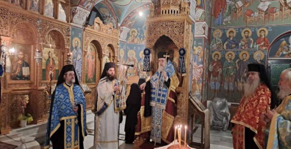 Πανηγύρισε η Ιερά Μονή Οσίου Θεοδοσίου του Κοινοβιάρχου στον Άγιο Στέφανο