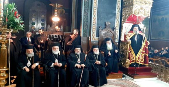 Πολυαρχιερατικός Εσπερινός Ονομαστηρίων Θεσσαλιώτιδος Τιμοθέου