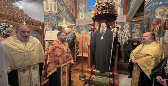 Η Εορτή του Οσίου Ευθυμίου του Μεγάλου στη Μητρόπολη Λαρίσης