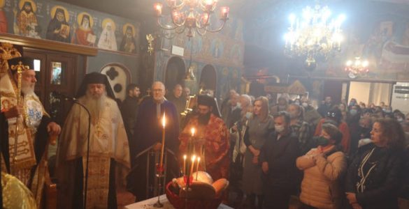 Η Εορτή της Οσίας Ξένης στο ομώνυμο Μετόχιο της Μητροπόλεως Σύρου στην Αθήνα