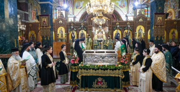 Λαμπρή πανήγυρις για τον Πολιούχο Βεροίας Όσιο Αντώνιο τον Νέο