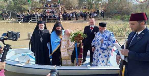 Η Παραμονή των Θεοφανείων στον Ιορδάνη ποταμό