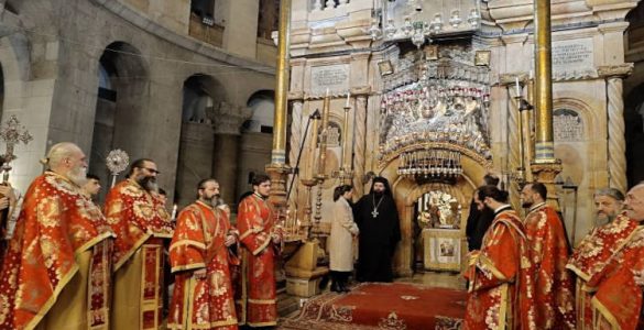 Η Εορτή της Περιτομής του Κυρίου και της μνήμης του Αγίου Βασιλείου στο Πατριαρχείο Ιεροσολύμων