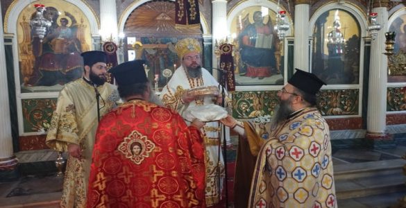 Η εορτή των Τριών Ιεραρχών στη Μητρόπολη Αιτωλίας
