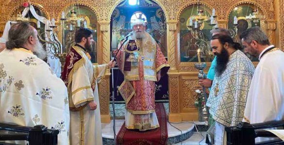 Η εορτή του Μεγάλου Ευθυμίου στη Μητρόπολη Φωκίδος