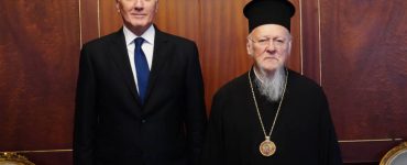 Ο νέος Πολιτικός Διοικητής του Αγίου Όρους στον Οικουμενικό Πατριάρχη