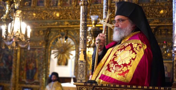 Χοροστασία του Ταμασού Ησαΐα στον Πάνσεπτο Πατριαρχικό Ναό