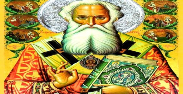 Αγρυπνία Αγίου Παρθενίου Επισκόπου Λαμψάκου στη Σαρωνίδα στον Ιερό Ναό Κοιμήσεως Θεοτόκου Σαρωνίδας. Αγρυπνία Αγίου Παρθενίου στην Έδεσσα