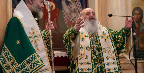 Ο Αρχιεπίσκοπος Αυστραλίας στην Ενορία Αγίου Γερασίμου, στο Leichhardt του Σύδνεϋ