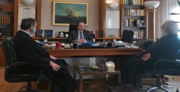 Ο Αρκαλοχωρίου Ανδρέας στον Υφυπουργό Δικαιοσύνης και στον Πρόεδρο της Βουλής