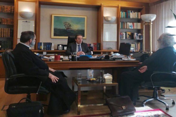 Ο Αρκαλοχωρίου Ανδρέας στον Υφυπουργό Δικαιοσύνης και στον Πρόεδρο της Βουλής